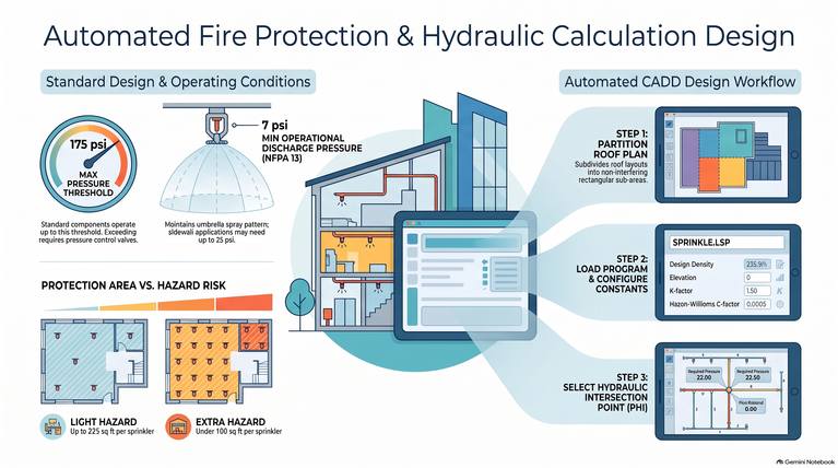 Automatic Fire Protection and Hydraulic Calculation Design