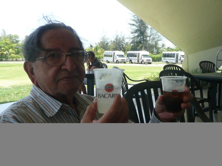 My Dad Having a Few Drinks at Bacardi’s Tour